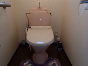 シャワートイレの取替 INAX製デザイン便器 | 岡田設備工業株式会社